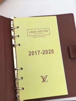 Louis Vuitton Replica Monogram Canvas Medium Ring Agenda Cover R20105