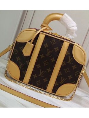 Louis Vuitton Replica Monogram Canvas Mini Luggage Chain Bag M44581 2019