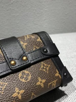 Louis Vuitton Replica Monogram Canvas Mini Malle Chain Bag 2018