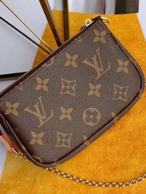 Louis Vuitton Replica Monogram Canvas Mini Pochette Accessoires Bag Print