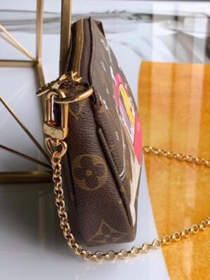 Louis Vuitton Replica Monogram Canvas Mini Pochette Accessoires Bag Print