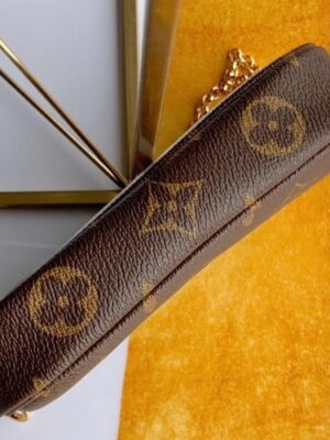 Louis Vuitton Replica Monogram Canvas Mini Pochette Accessoires Bag Print