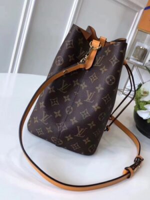 Louis Vuitton Replica Monogram Canvas NeoNoe Bag M43430 Yellow 2018