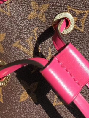 Louis Vuitton Replica Monogram Canvas NeoNoe Bag M43570 Fuchsia 2018