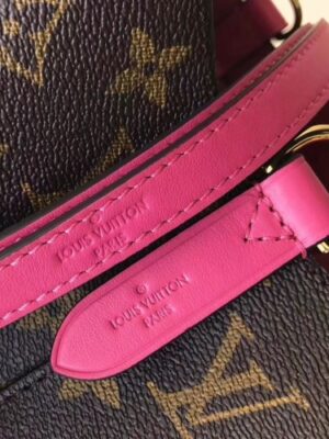 Louis Vuitton Replica Monogram Canvas NeoNoe Bag M43570 Fuchsia 2018