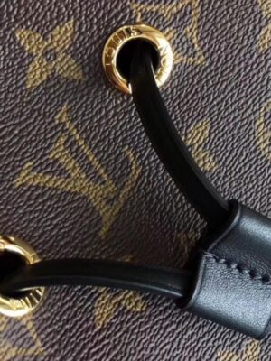 Louis Vuitton Replica Monogram Canvas NeoNoe Bag M44020 Black 2018