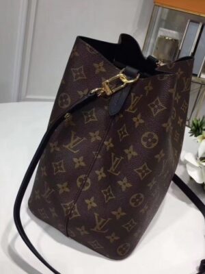 Louis Vuitton Replica Monogram Canvas NeoNoe Bag M44020 Black 2018