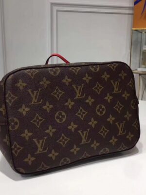 Louis Vuitton Replica Monogram Canvas NeoNoe Bag M44021 Red 2018