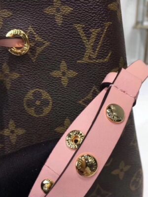 Louis Vuitton Replica Monogram Canvas NeoNoe Bag M44022 Pink 2018