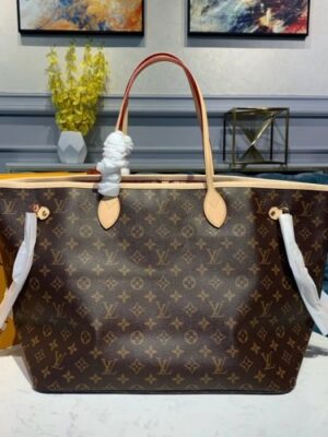 Louis Vuitton Replica Monogram Canvas Neverfull GM Tote M40991 Pink