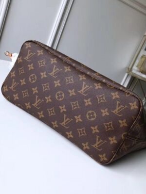 Louis Vuitton Replica Monogram Canvas Neverfull MM tote M40996 Fuchsia