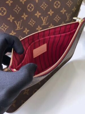 Louis Vuitton Replica Monogram Canvas Neverfull MM tote M40996 Fuchsia