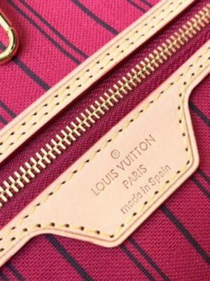 Louis Vuitton Replica Monogram Canvas Neverfull MM tote M40996 Fuchsia