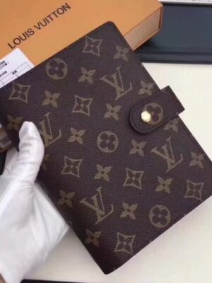 Louis Vuitton Replica Monogram Canvas Notebook Cover PM M20004