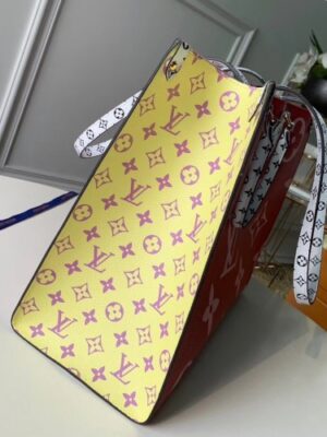 Louis Vuitton Replica Monogram Canvas Onthego Tote Bag M44569 Rouge 2019