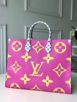 Louis Vuitton Replica Monogram Canvas Onthego Tote Bag M44570 green 2019