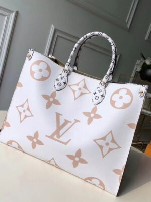 Louis Vuitton Replica Monogram Canvas Onthego Tote Bag M44571 Kaki 2019