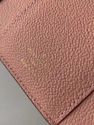 Louis Vuitton Replica Monogram Canvas Pallas Compact Wallet Pink 2019