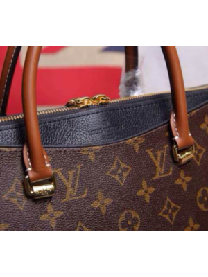 Louis Vuitton Replica Monogram Canvas Pallas M41064 black