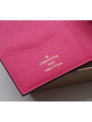 Louis Vuitton Replica Monogram Canvas Passport Cover M62089 Red