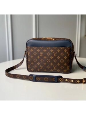 Louis Vuitton Replica Monogram Canvas Patchwork Nil Slim Bag M51478 Blue 2019