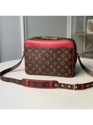 Louis Vuitton Replica Monogram Canvas Patchwork Nil Slim Bag M51478 Red 2019