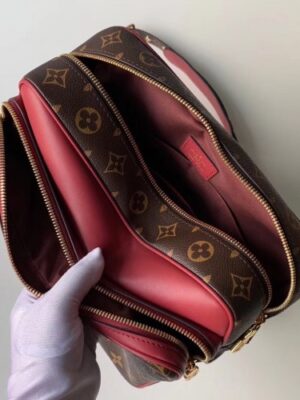 Louis Vuitton Replica Monogram Canvas Patchwork Nil Slim Bag M51478 Red 2019