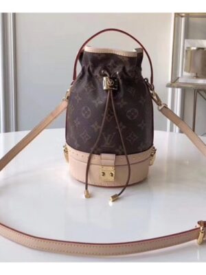 Louis Vuitton Replica Monogram Canvas Petite Noe Trunk Bag M43509 2018