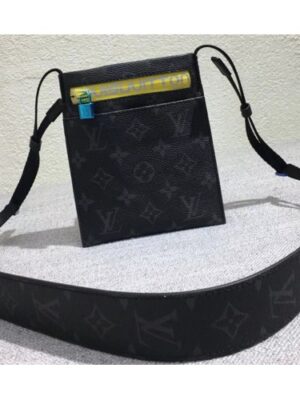 Louis Vuitton Replica Monogram Canvas Phone Bag Noir 2018