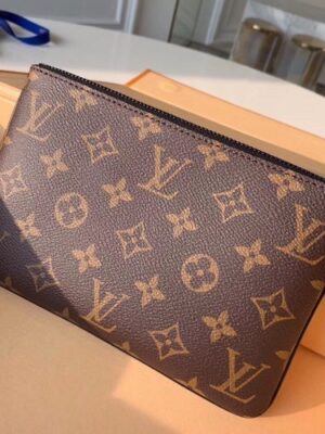 Louis Vuitton Replica Monogram Canvas Pochette Chaine Zipped Pouch MM Bag M67814 2019