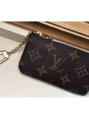 Louis Vuitton Replica Monogram Canvas Pochette Cle Key Pouch M62650