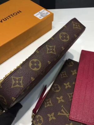 Louis Vuitton Replica Monogram Canvas Pochette Felicie Chain Wallet M61276 Bag