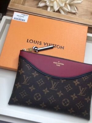 Louis Vuitton Replica Monogram Canvas Pochette Tuileries Bag M63936 Bordeaux 2019