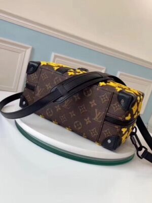 Louis Vuitton Replica Monogram Canvas Rectangle Runway Bag M44483 Yellow Logo 2019