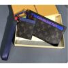 Louis Vuitton Replica Monogram Canvas Ribbon Pouches and Card Holder M63045 2018