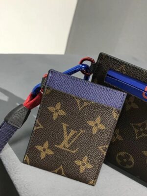 Louis Vuitton Replica Monogram Canvas Ribbon Pouches and Card Holder M63045 2018