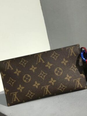 Louis Vuitton Replica Monogram Canvas Ribbon Pouches and Card Holder M63045 2018