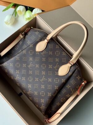 Louis Vuitton Replica Monogram Canvas Rivoli MM Bag M44546 2019