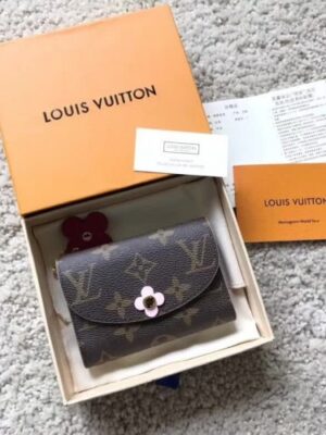 Louis Vuitton Replica Monogram Canvas Rosalie Coin Purse M62361 Fuchsia