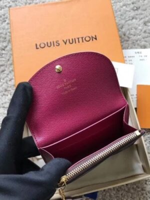 Louis Vuitton Replica Monogram Canvas Rosalie Coin Purse M62361 Fuchsia