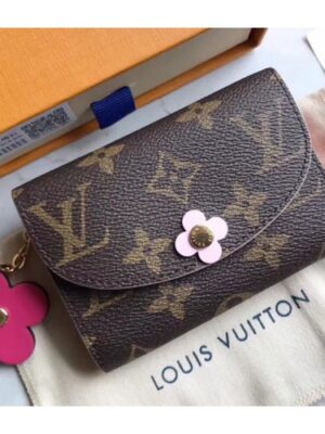 Louis Vuitton Replica Monogram Canvas Rosalie Coin Purse M62361 Pink