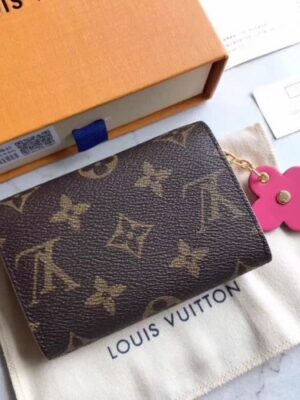 Louis Vuitton Replica Monogram Canvas Rosalie Coin Purse M62361 Pink