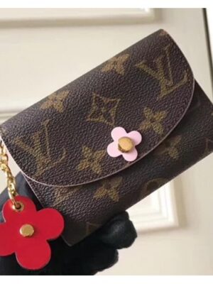 Louis Vuitton Replica Monogram Canvas Rosalie Coin Purse M62361 Red