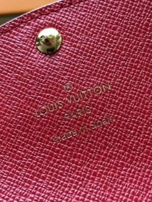 Louis Vuitton Replica Monogram Canvas Rosalie Coin Purse M62361 Red