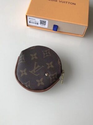 Louis Vuitton Replica Monogram Canvas Round Coin Purse Cherry 2018