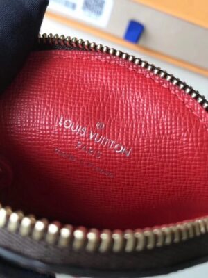 Louis Vuitton Replica Monogram Canvas Round Coin Purse Cherry 2018