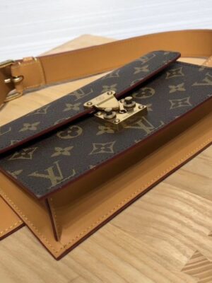 Louis Vuitton Replica Monogram Canvas S Lock Belt Pouch PM/MM/GM Bag M44667/M68549/M68550 2019