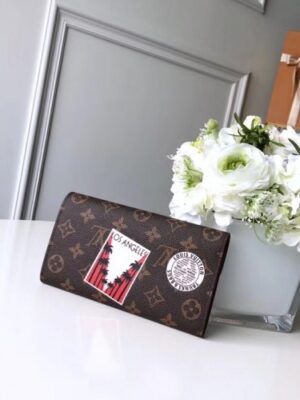 Louis Vuitton Replica Monogram Canvas Sarah Wallet M60531