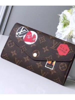 Louis Vuitton Replica Monogram Canvas Sarah Wallet M60531