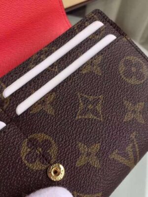 Louis Vuitton Replica Monogram Canvas Sarah Wallet Totem M61348